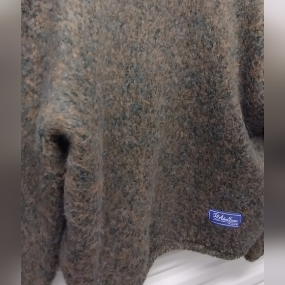 Ader Error logo-patch knit cardigan Green Large New With Tags - Picture 2 of 7